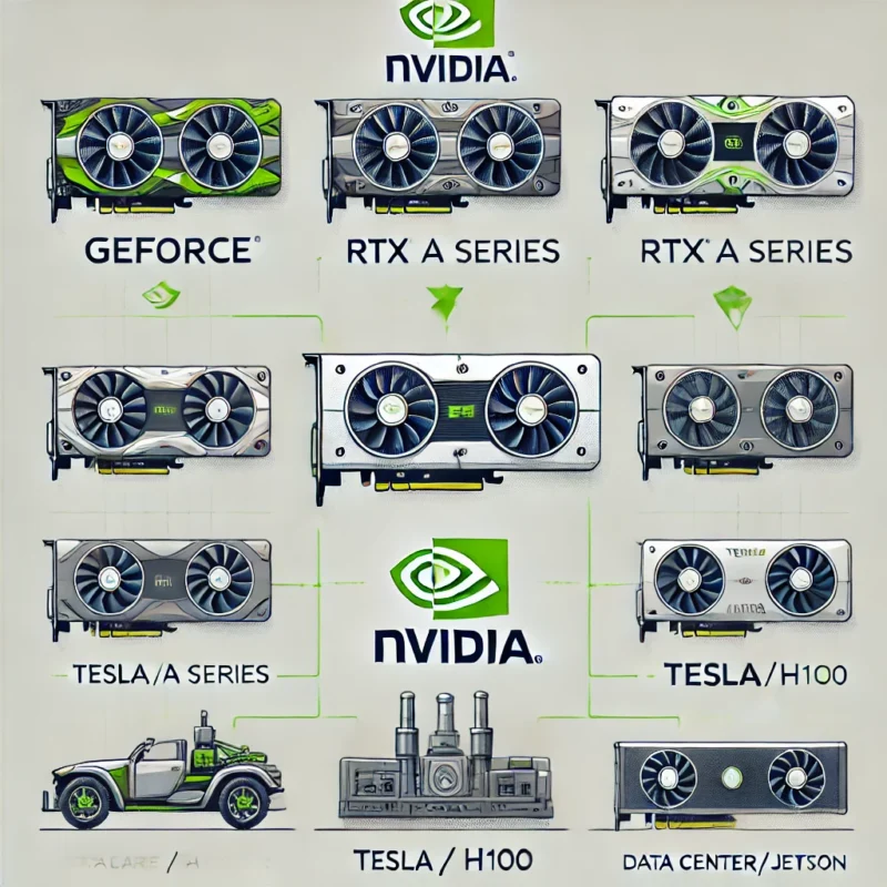 NVIDIA GPU의 핵심 기술들과 제품 라인업