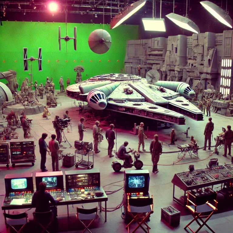 오리지널 세트 촬영 장면