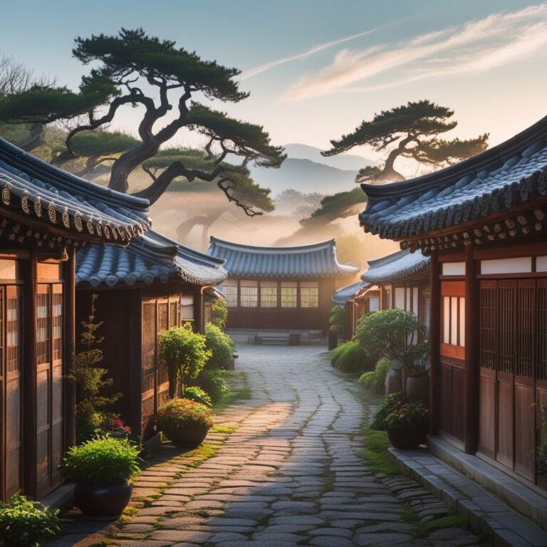 전주 한옥마을 이미지