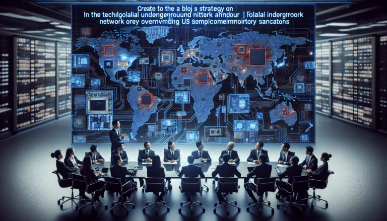 중국 AI 기업의 미국 반도체 규제 우회 전략, ‘스니커넷’이란 무엇인가