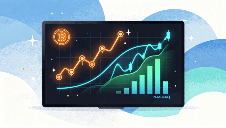 코인 시장과 주식 시장 상관관계, 나스닥 따라가는 이유는?